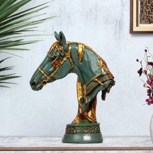Decorative Horse Head Showpiece