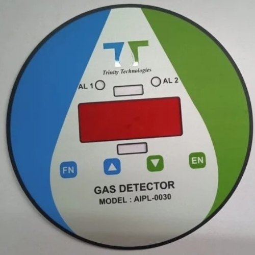 Gas Detector Polycarbonate Stickers