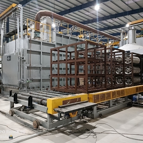 Heat Treatment Furnaces For Alloy Wheels