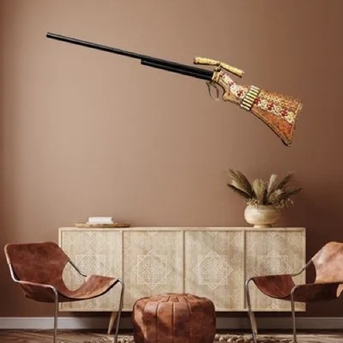 Metal Gun Showpiece