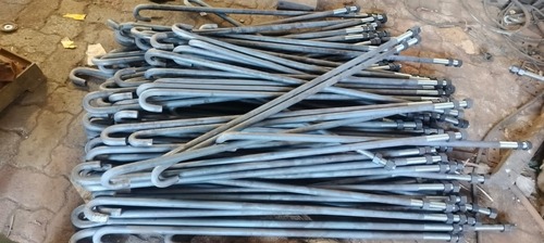 Ms Foundation Bolt Available In Alomar Uttarakhand For Industrial Construction - Color: Black