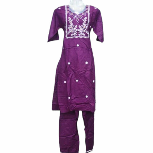 Hand Work Cotton Kurti