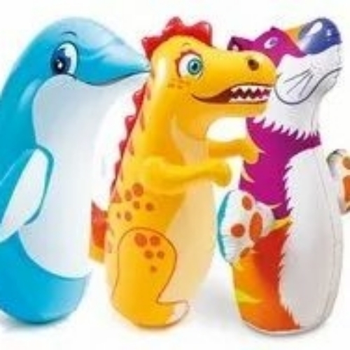 Inflatable Animal Punch Toy