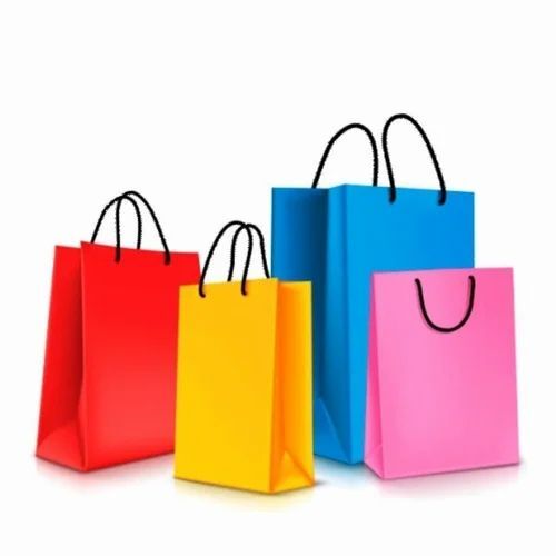 Multicolor Paper Carry Bags