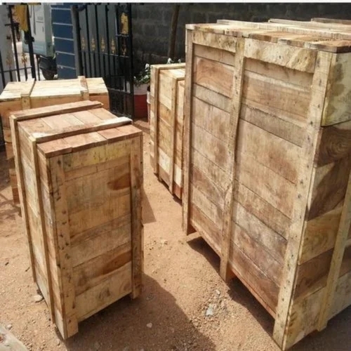Wooden Crate Box