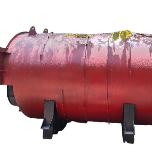 4 Tph Steam Fire Boiler - Color: Red