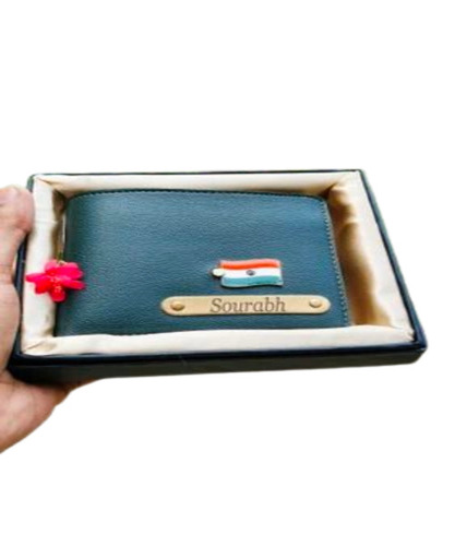 Customized Name Leather Wallet