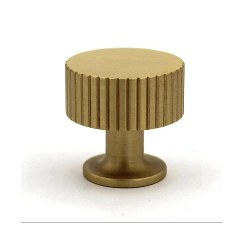 Round Brass Cabinet Knob