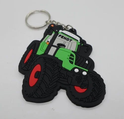 Rubber Car Keychain - Color: All