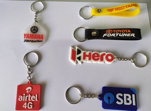 Silicone Keychain - Color: All