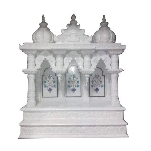 White Marble Temple By M.a. Marble Crafts