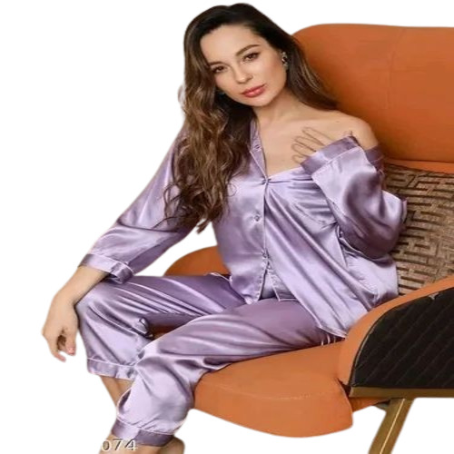 Satin Ladies Night Suits