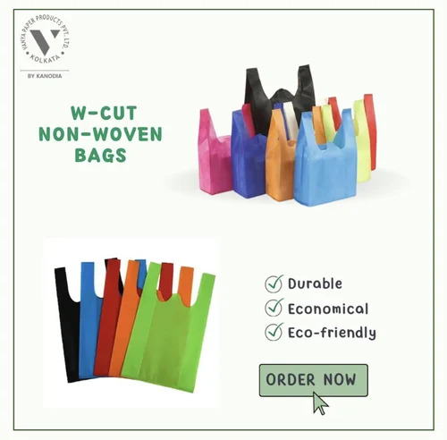 W Cut Non Woven Bags