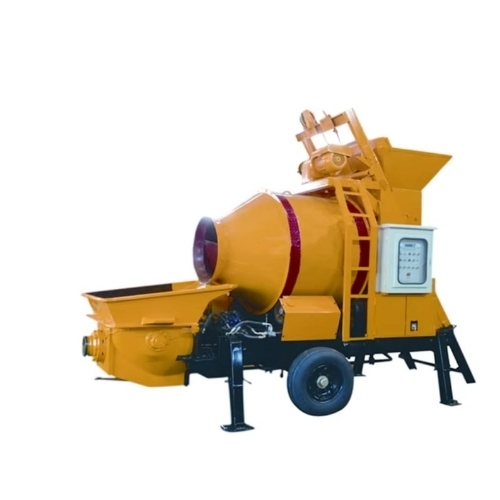 Compact Mini Diesel Concrete Pump With Integrated Mixer