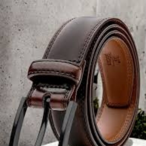 Leather belt