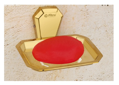 Premio Gold PVD Steel Soap Dish