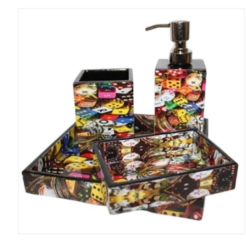 Printed Bathroom Set