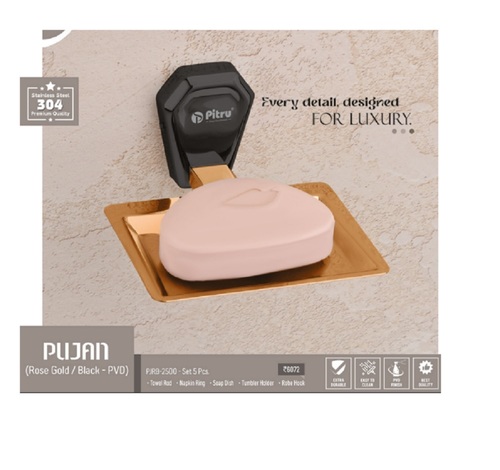 stainless steel soap dish