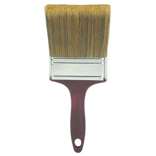 4 Inch Green Paint Brush