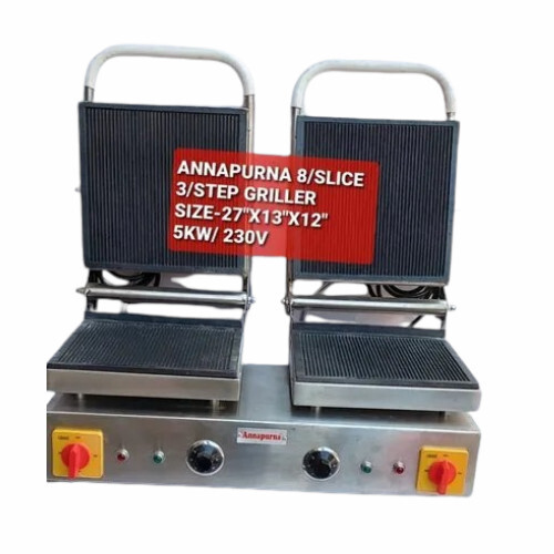 5KW Annapurna Commercial Sandwich Griller