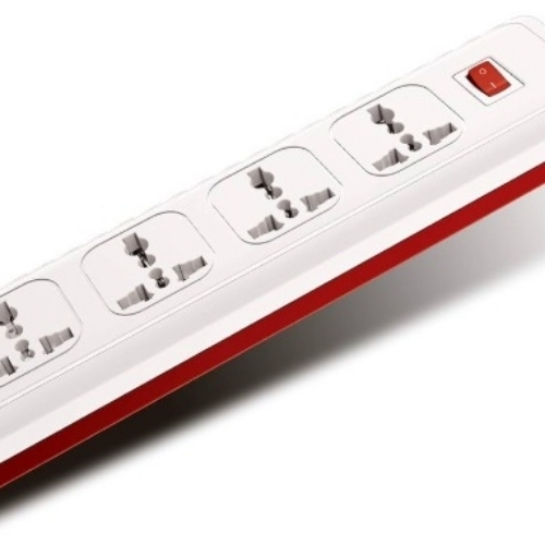 Deep 4+4 Power Strip