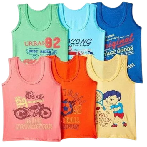 Kids Sando Printed Vest