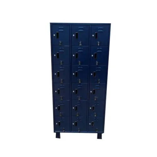 18 Compartment Staff Locker - Artwork: Carving