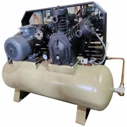 Ac Three Phase 20 Hp Piston Reciprocating Air Compressor