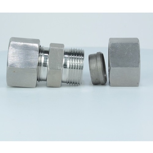 Hydraulic Ss Hose And Fitting - Color: Silver