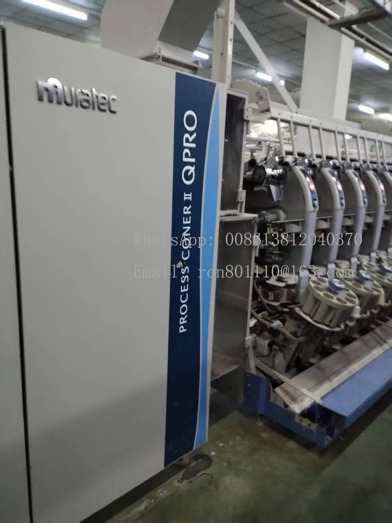 Murata Qpro, Autoconer, second hand, textile machine