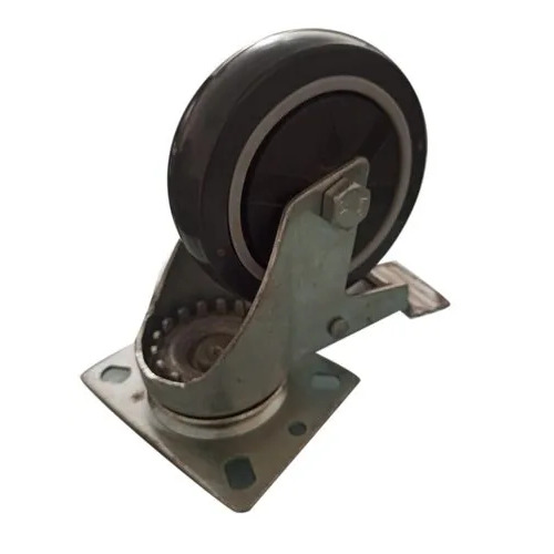 Black PU Caster Wheel