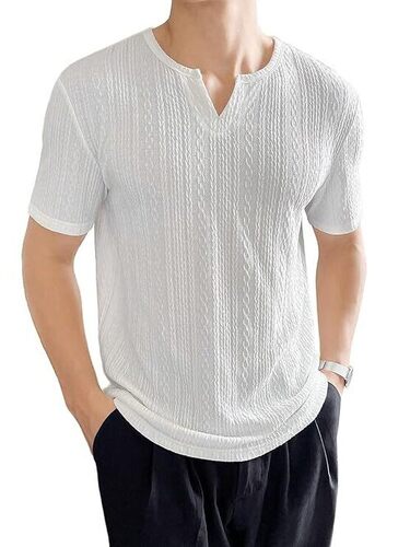 Crew Neck T Shirt - Color: .