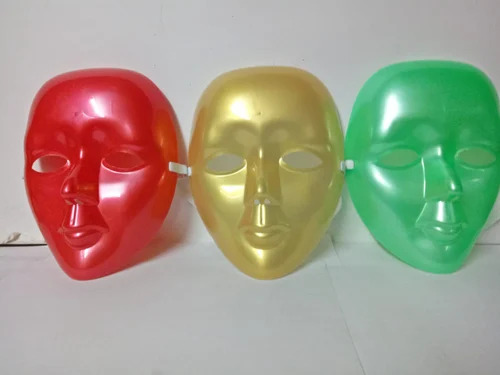 Party Mask - Application: Color	White Weight	60Grm Size	L