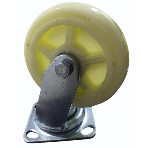 Plate Mounted Swivel Nylon Caster
