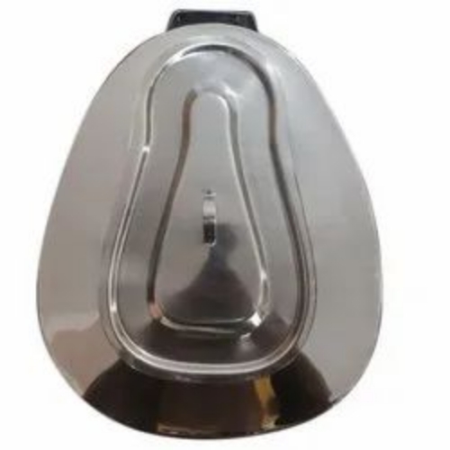Stainless Steel Female Bedpan With Cover