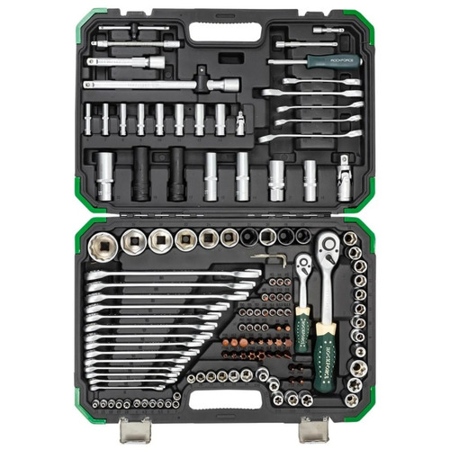 Tool Set 125+6pr. 1/4'', 1/2'' (6gr.) Rockforce Rf-41252-5 Premium