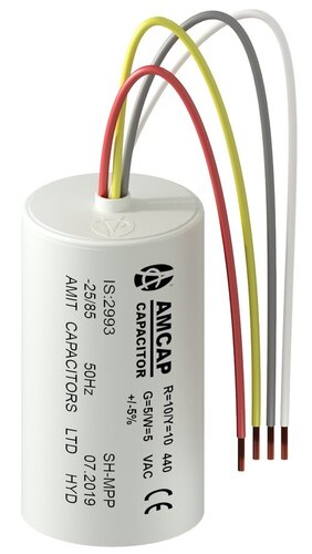 Washing Machine Capacitor - Capacitance: 10+5 Uf