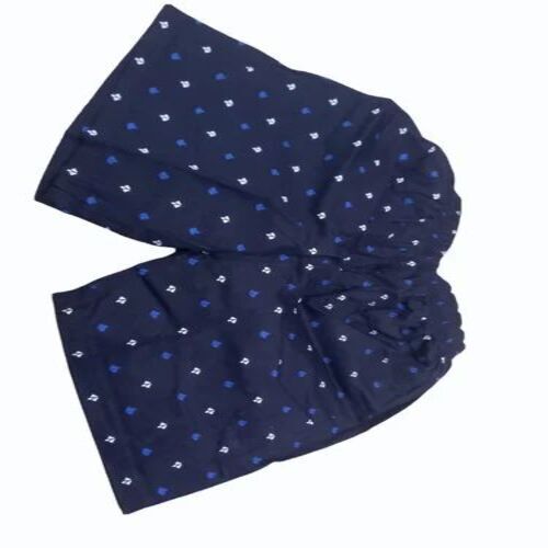 Kids Blue Cotton Bermuda