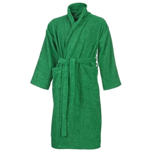 Organic Cotton Bathrobe - Belt Size: S