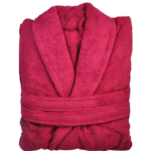 Terry Bathrobe For Men - Belt Size: S