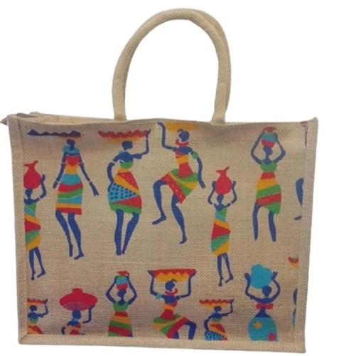 10 Kg Jute Triba Printed Promotional & Shopping Bag