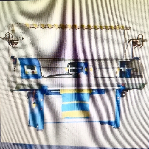 Flat sweater knitting machine 