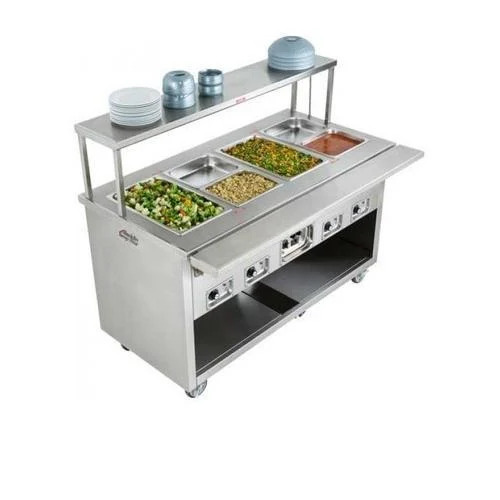 Food Counter - Color: Silver