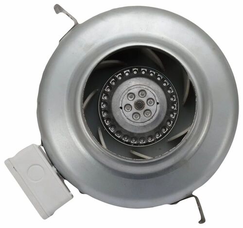 Inline Duct Fan - Color: Silver