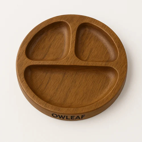 Wooden Plate - Color: Brown