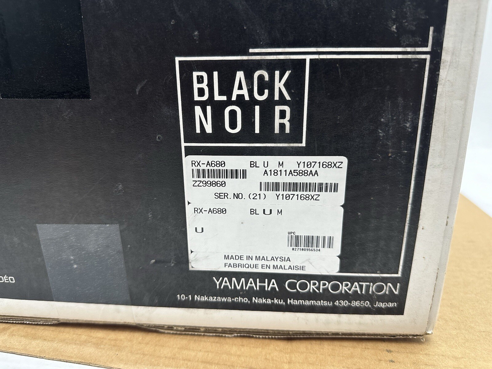 Yamaha AVENTAGE RX-A680 7.2Ch AVR Home Theater Receiver