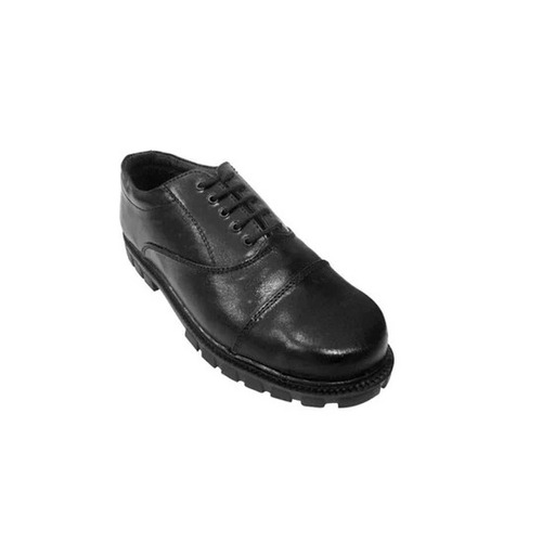 Black Steel Toe Labour Safety Shoes