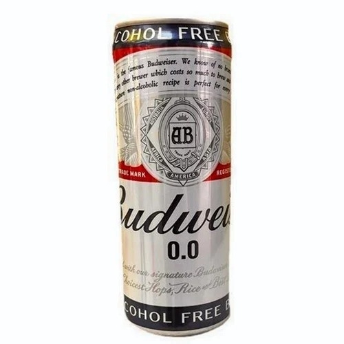Budweiser 0.0 non alcoholic  can