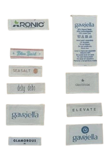 Cotton Printed Garment Label
