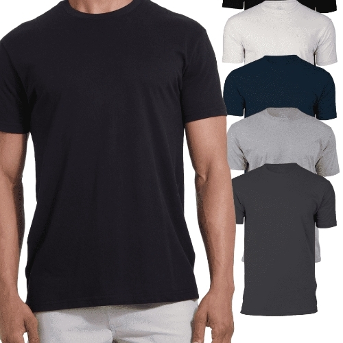 Mens Plain T Shirts